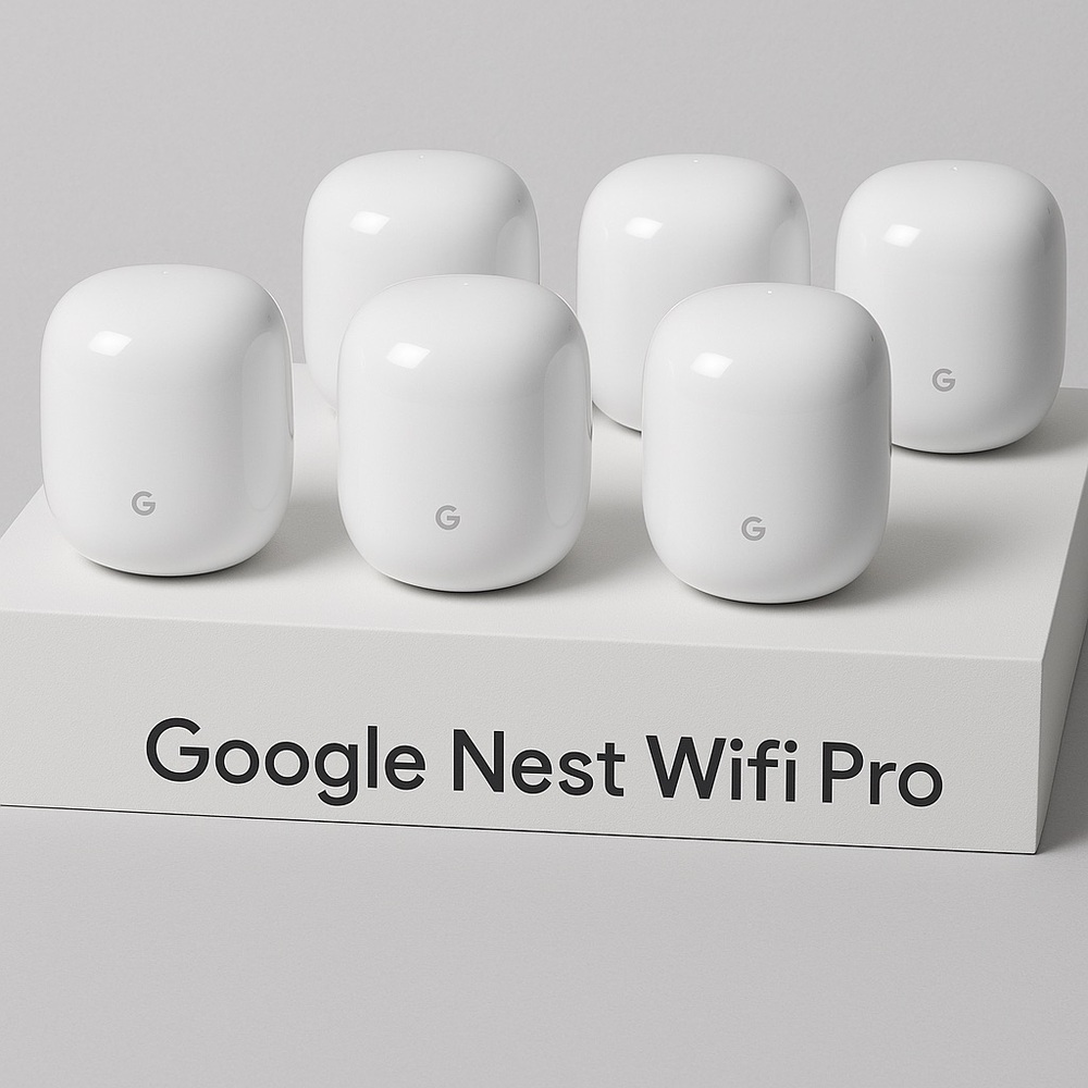 Google Nest Wifi Pro - Glossy White